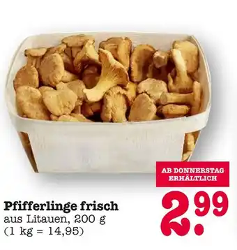 E-Center Pfifferlinge frisch Angebot