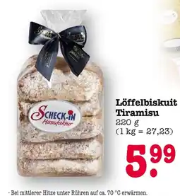 E-Center Check-in manufaktur löffelbiskuit tiramisu Angebot
