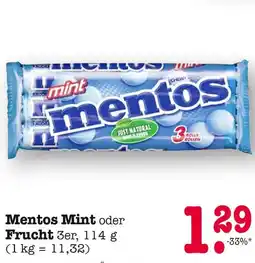 E-Center Mentos mint Angebot