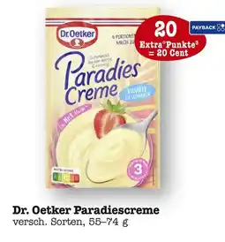 E-Center Dr. oetker paradiescreme vanille geschmack Angebot