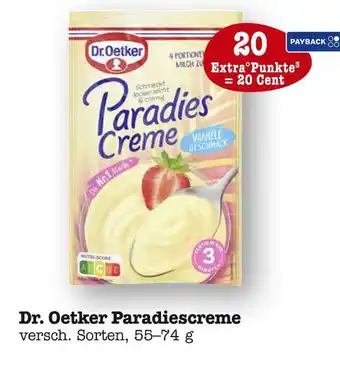 E-Center Dr. oetker paradiescreme vanille geschmack Angebot