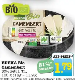 E-Center Edeka bio camembert Angebot