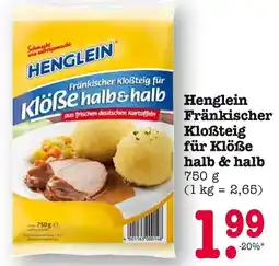 E-Center Henglein fränkischer kloßteig für klöße halb & halb Angebot