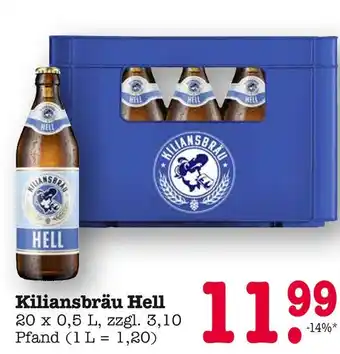E-Center Kiliansbräu hell Angebot
