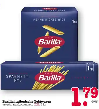 E-Center Barilla italienische teigwaren Angebot