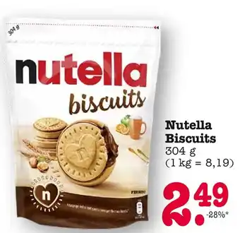 E-Center Nutella biscuits Angebot