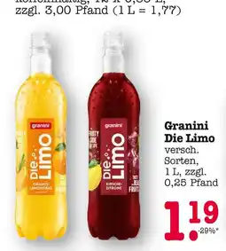 E-Center Granini die limo orange-lemongras Angebot