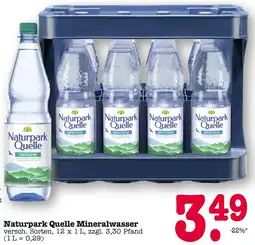 E-Center Naturpark quelle medium Angebot