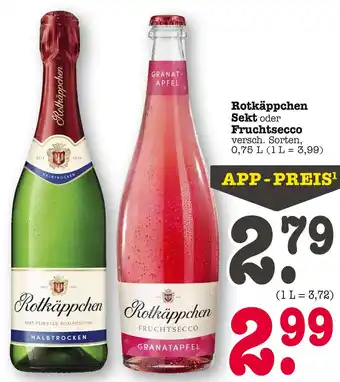 E-Center Rotkäppchen sekt halbtrocken Angebot