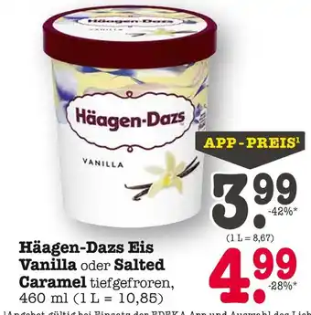 E-Center Häagen-dazs eis vanilla Angebot