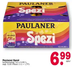 E-Center Paulaner spezi Angebot