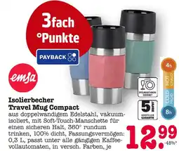 E-Center Emsa isolierbecher travel mug compact Angebot