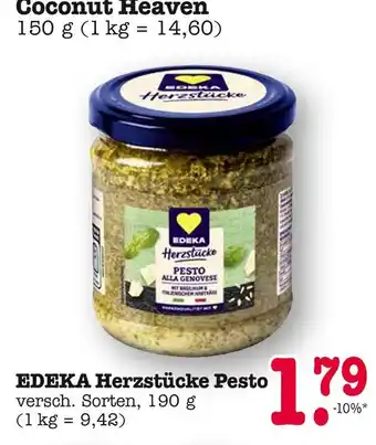 E-Center Edeka herzstücke pesto Angebot