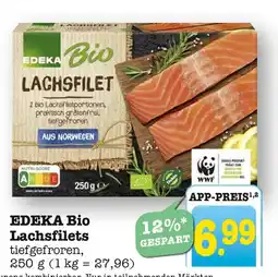 E-Center Edeka bio lachsfilets Angebot