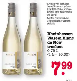 E-Center Wasem rheinhessen blanc de noir trocken Angebot