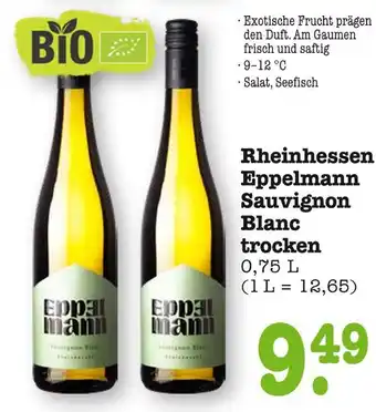 E-Center Eppelmann rheinhessen sauvignon blanc trocken Angebot