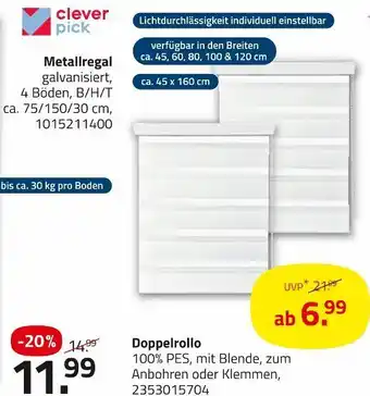 ROLLER Doppelrollo Angebot