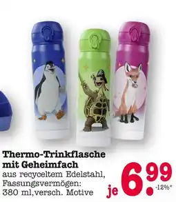 E-Center Thermo-trinkflasche mit geheimfach Angebot