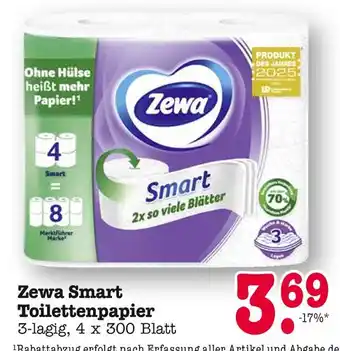 E-Center Zewa smart toilettenpapier Angebot