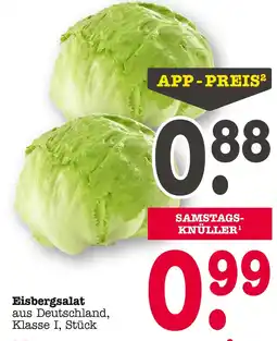 E-Center Eisbergsalat Angebot