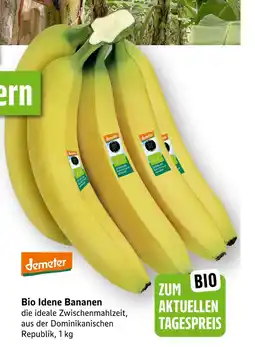 E-Center Demeter bio idene bananen Angebot