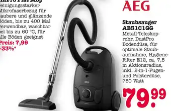 E-Center Aeg staubsauger Angebot