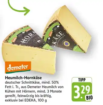E-Center Demeter heumilch-hornkäse Angebot