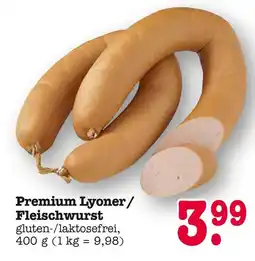 E-Center Premium lyoner / fleischwurst Angebot