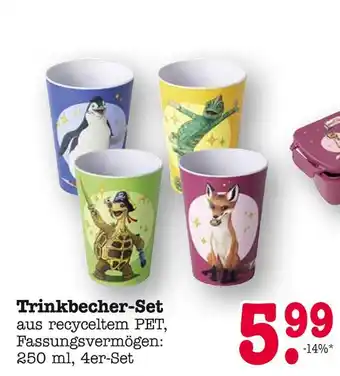 E-Center Trinkbecher-set Angebot