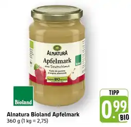 E-Center Alnatura bioland apfelmark Angebot