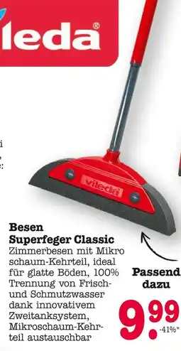 E-Center Vileda besen superfeger classic Angebot