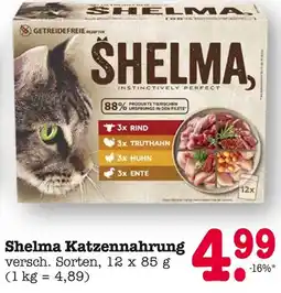 E-Center Shelma katzennahrung rind Angebot