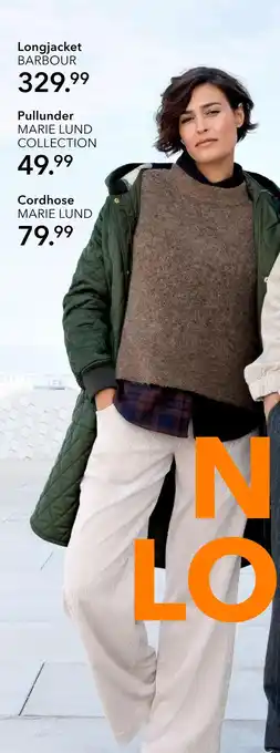 Peek & Cloppenburg Hamburg Barbour longjacket Angebot