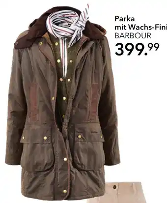 Peek & Cloppenburg Hamburg Barbour parka Angebot