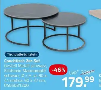 ROLLER Couchtisch 2er-set Angebot