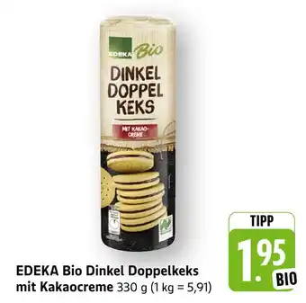 E-Center Edeka bio dinkel doppelkeks mit kakaocreme Angebot