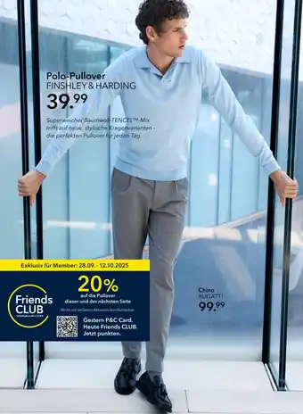 Peek & Cloppenburg Hamburg Finshley & harding polo-pullover Angebot