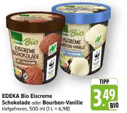E-Center Edeka bio eiscreme schokolade Angebot