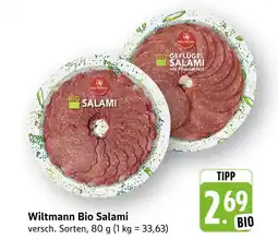 E-Center Wiltmann bio salami Angebot