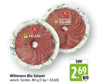 E-Center Wiltmann bio salami Angebot