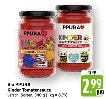 E-Center Ppura kinder tomatensauce mit verstecktem gemüse Angebot