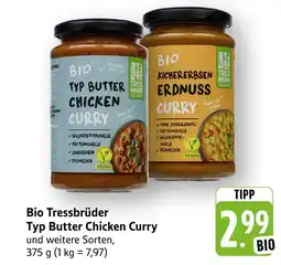 E-Center Tress brüder bio typ butter chicken curry Angebot
