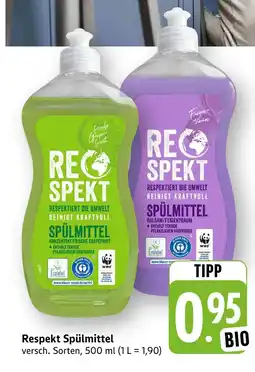 E-Center Respekt spülmittel Angebot