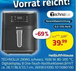 ROLLER Technolux heißluftfritteuse Angebot