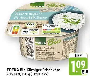 E-Center Edeka bio körniger frischkäse Angebot