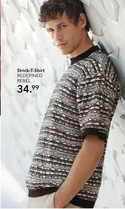 Peek & Cloppenburg Hamburg Redefined rebel strick-t-shirt Angebot