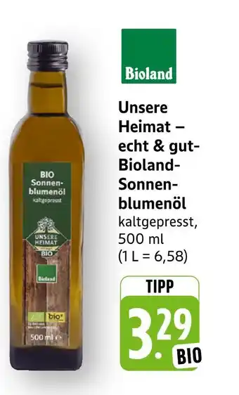 E-Center Bioland bio sonnenblumenöl Angebot