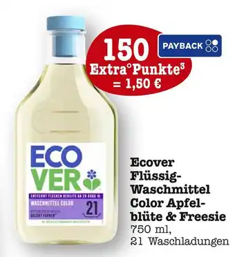 E-Center Ecover flüssig-waschmittel color apfelblüte & freesie Angebot