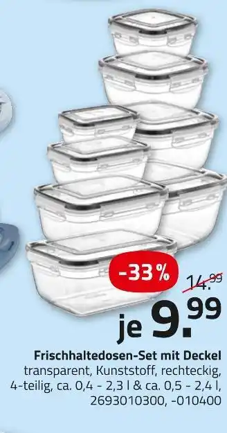 ROLLER Frischhaltedosen-set mit deckel Angebot