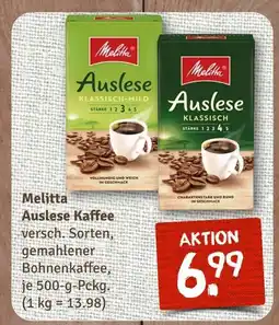 nahkauf Melitta auslese kaffee Angebot